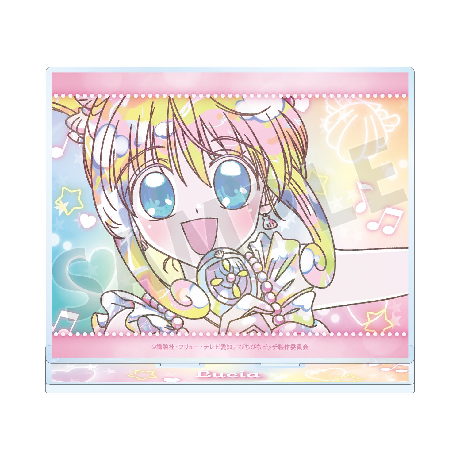 アニメ「ぴちぴちピッチ」 るちあ Ani-Art KAWAII label BIGアクリルスタンド - AniSmile