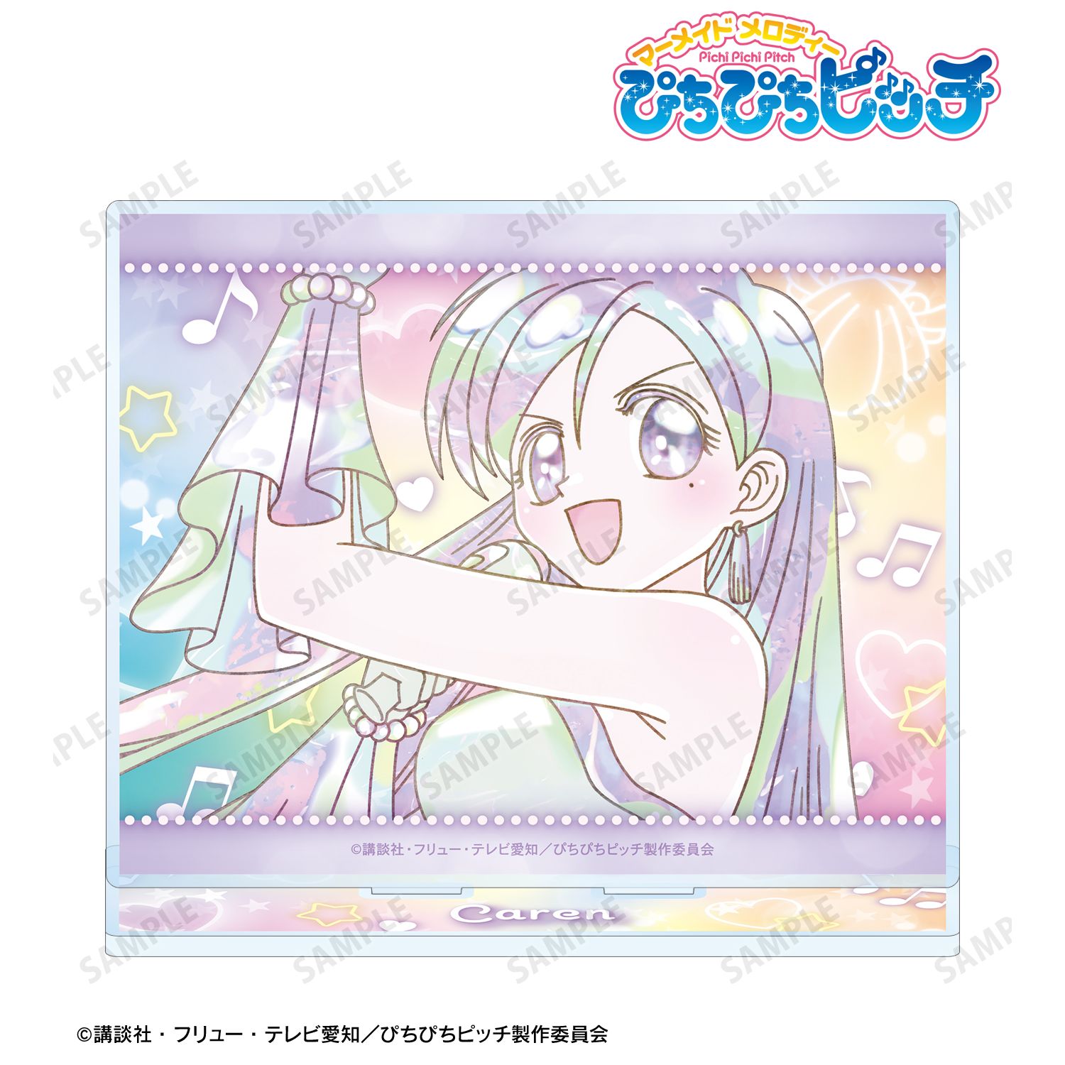 アニメ「ぴちぴちピッチ」 かれん Ani-Art KAWAII label BIGアクリルスタンド Image 2 | AniSmile