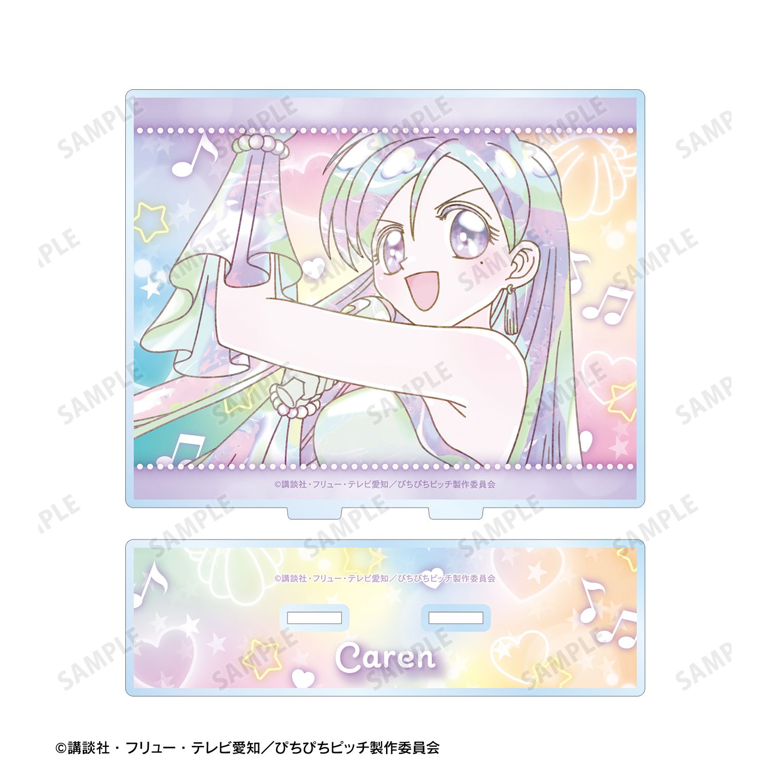 アニメ「ぴちぴちピッチ」 かれん Ani-Art KAWAII label BIGアクリルスタンド Image 3 | AniSmile