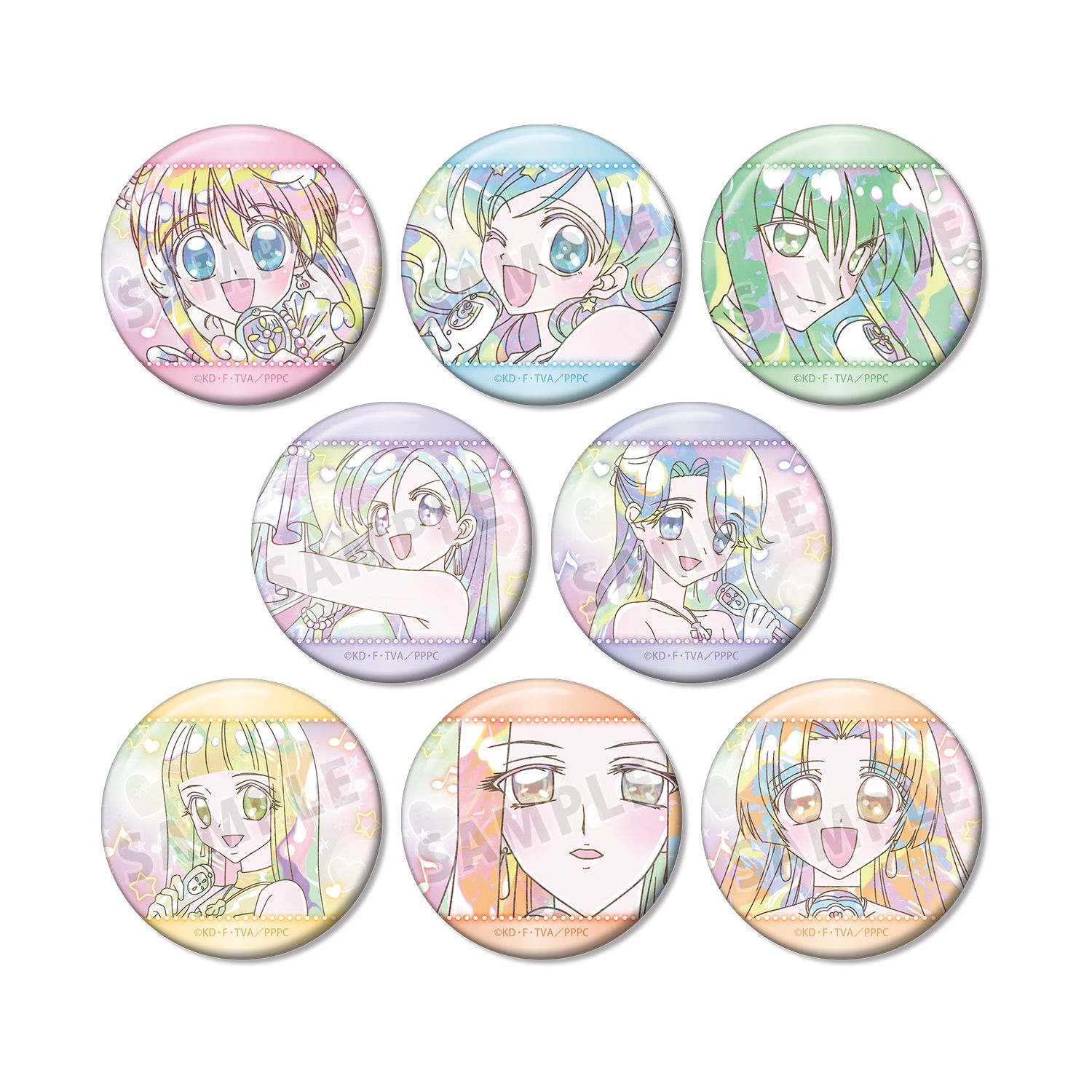 アニメ「ぴちぴちピッチ」 トレーディング Ani-Art KAWAII label 缶バッジ(単位/単品) - AniSmile