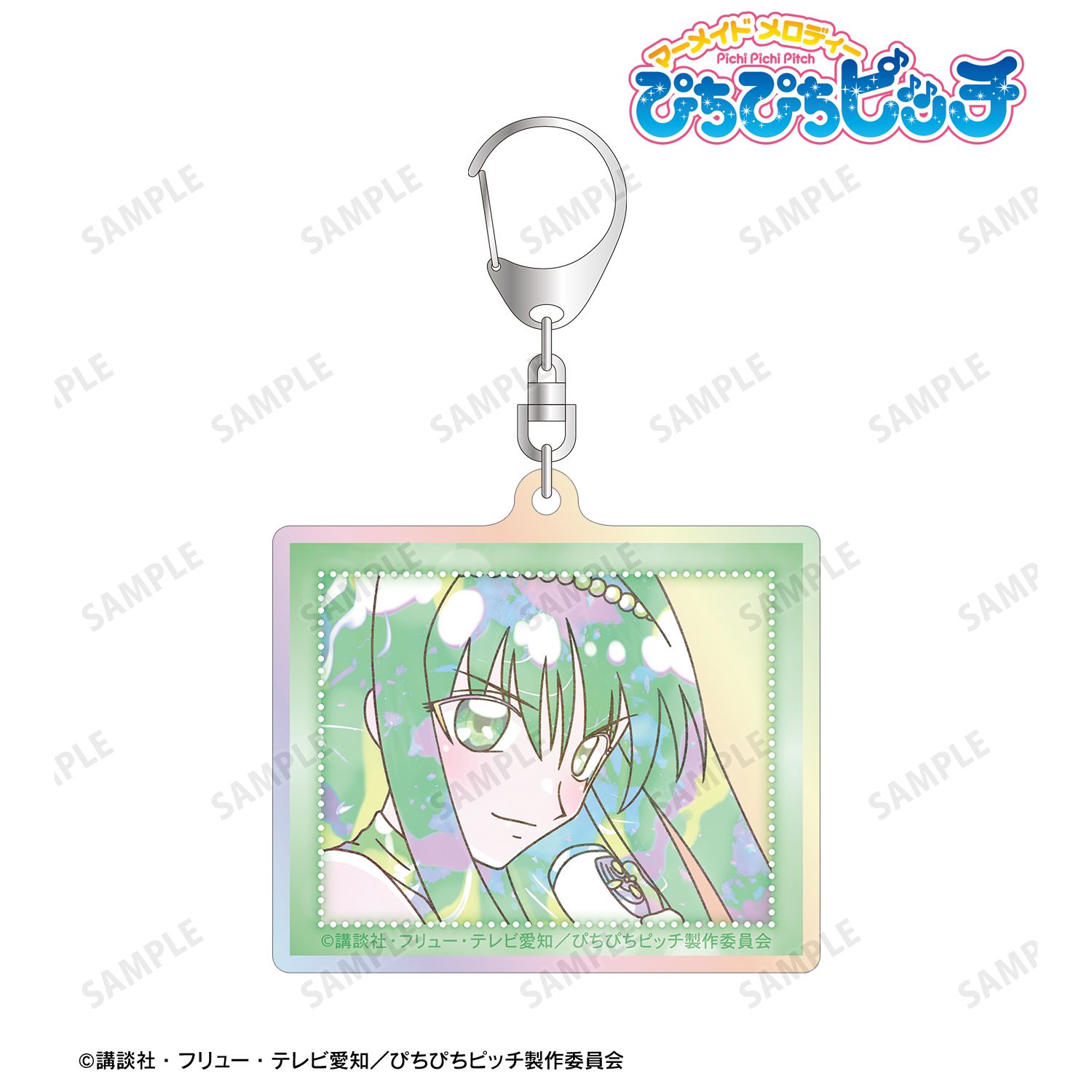 アニメ「ぴちぴちピッチ」 リナ Ani-Art KAWAII label オーロラアクリルキーホルダー Image 2 | AniSmile