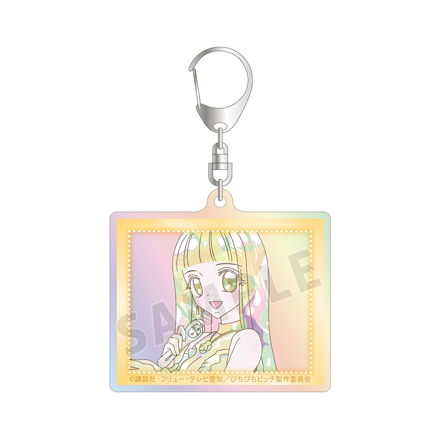 アニメ「ぴちぴちピッチ」 ココ Ani-Art KAWAII label オーロラアクリルキーホルダー - AniSmile