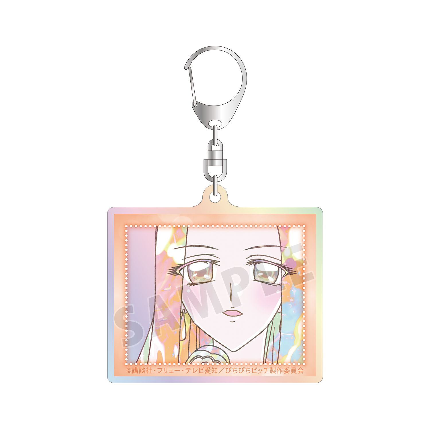 アニメ「ぴちぴちピッチ」 沙羅 Ani-Art KAWAII label オーロラアクリルキーホルダー Image 2 | AniSmile