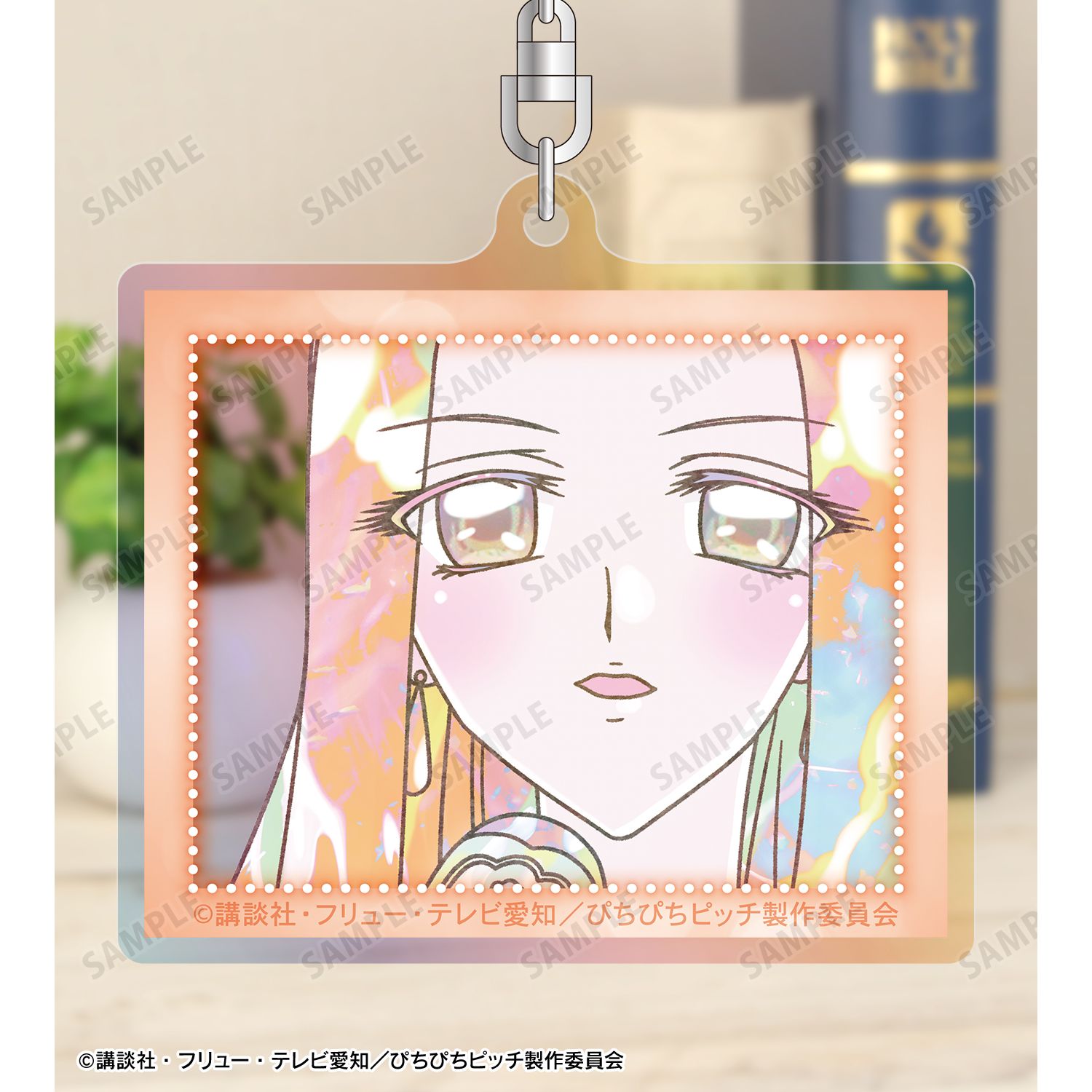 アニメ「ぴちぴちピッチ」 沙羅 Ani-Art KAWAII label オーロラアクリルキーホルダー Image 3 | AniSmile