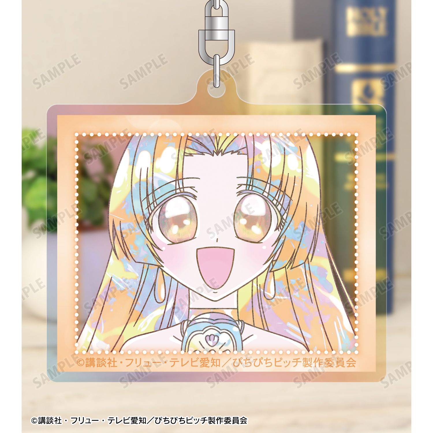 アニメ「ぴちぴちピッチ」 星羅 Ani-Art KAWAII label オーロラアクリルキーホルダー Image 3 | AniSmile