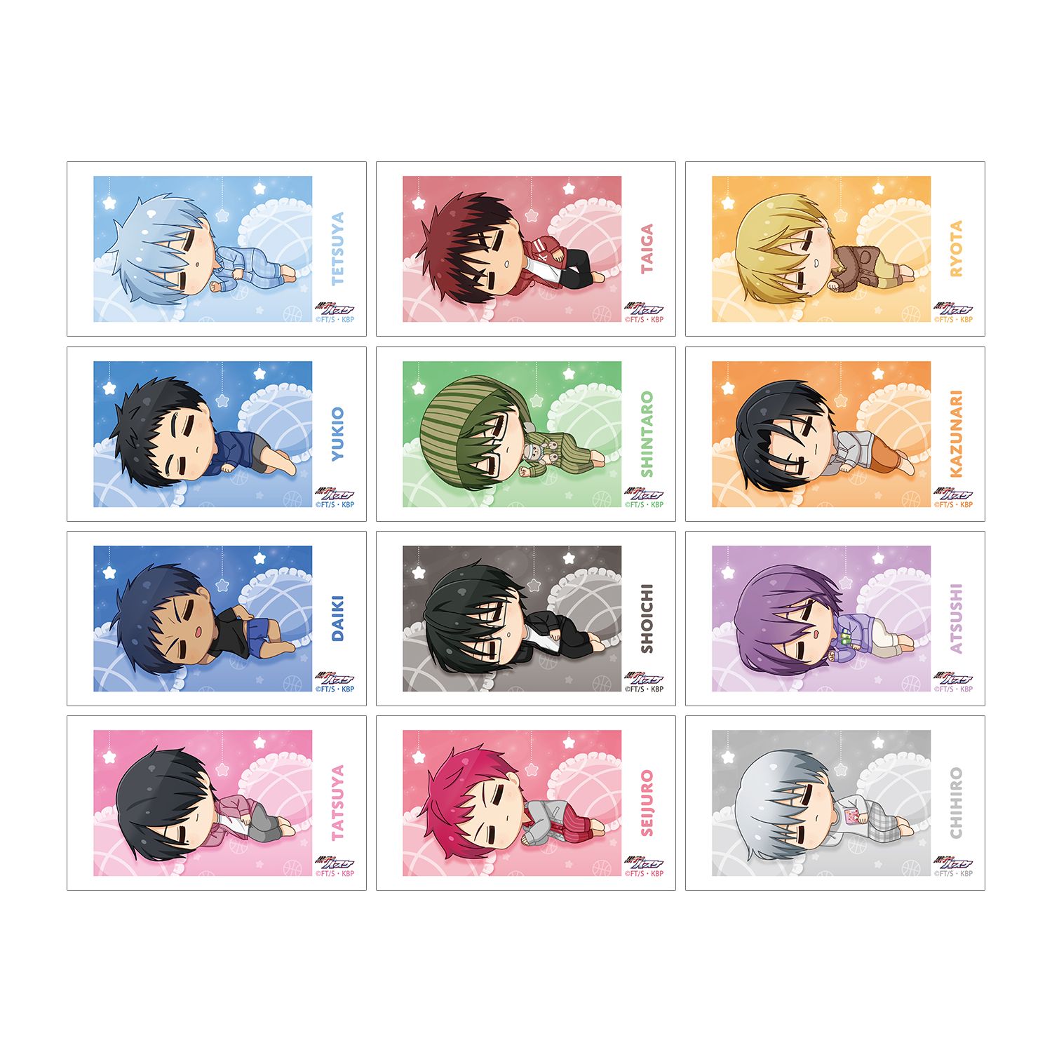 黒子のバスケ トレーディング ちびころ Ani-Frame(単位/単品) - AniSmile