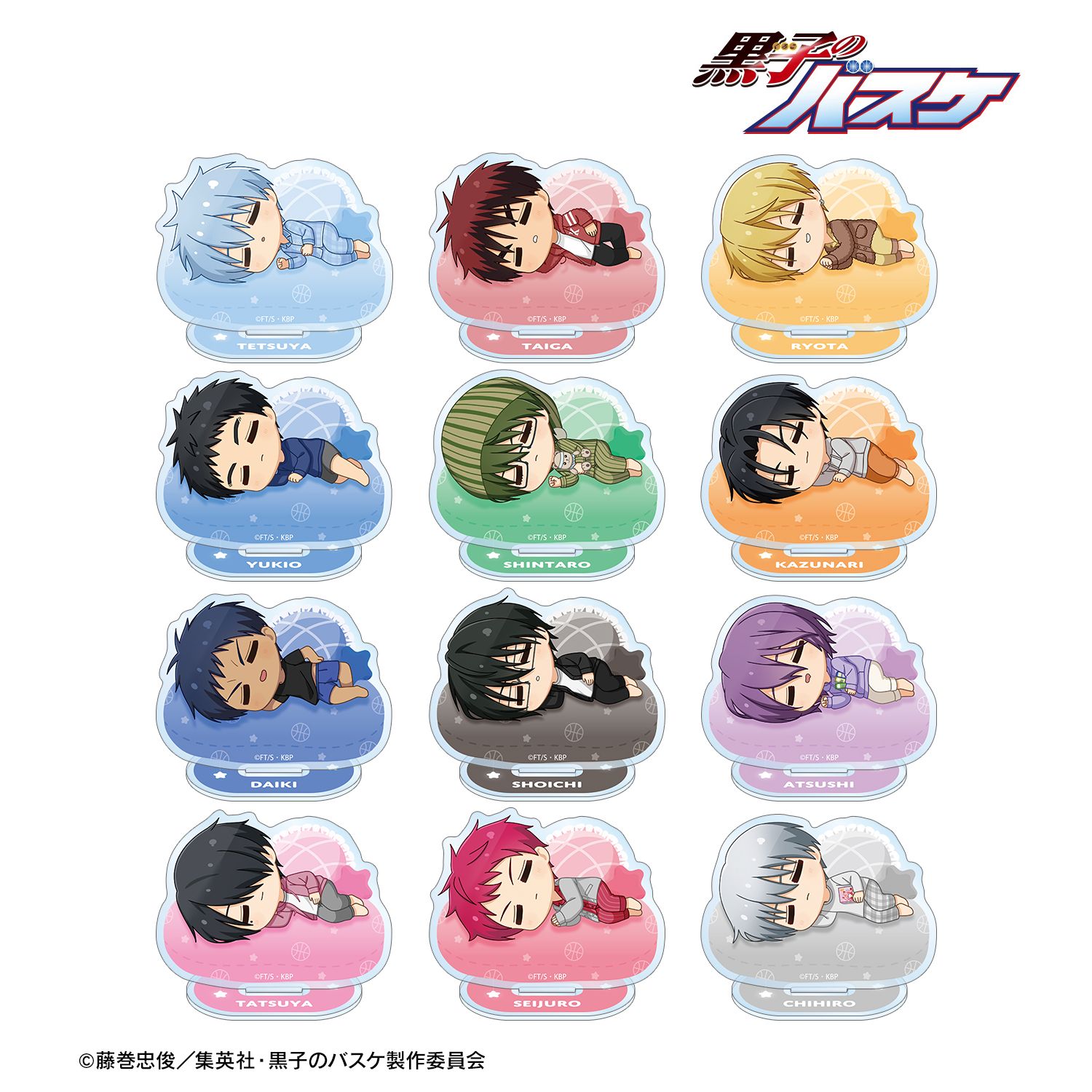黒子のバスケ トレーディング ちびころ アクリルスタンド(単位/単品) Image 3 | AniSmile