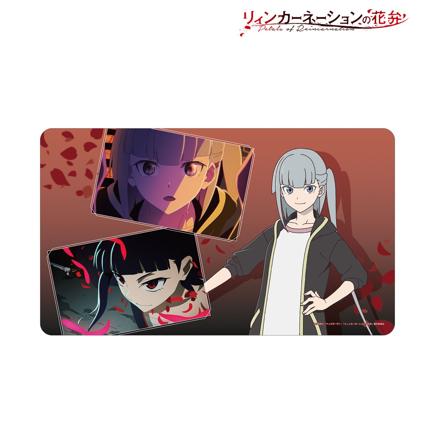 TVアニメ『リィンカーネーションの花弁』 灰都・ルオ・ブフェット 場面写マルチデスクマット Image 2 | AniSmile