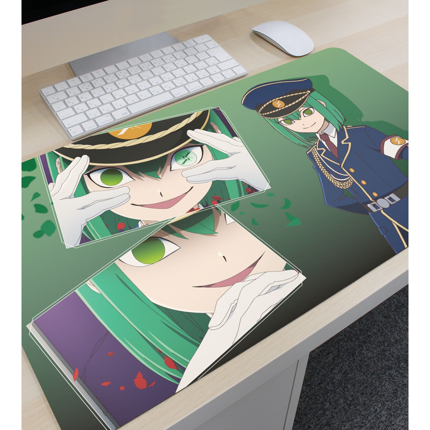 TVアニメ『リィンカーネーションの花弁』 A・ヒトラー 場面写マルチデスクマット Image 3 | AniSmile