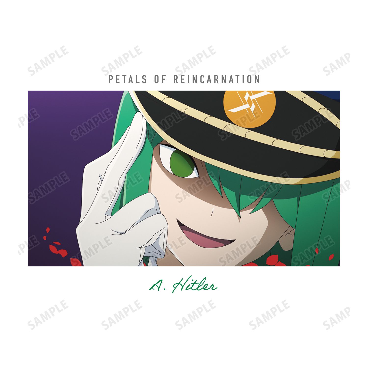 TVアニメ『リィンカーネーションの花弁』 A・ヒトラー 場面写Teeユニセックス(サイズ/XL) 图片 3 | AniSmile
