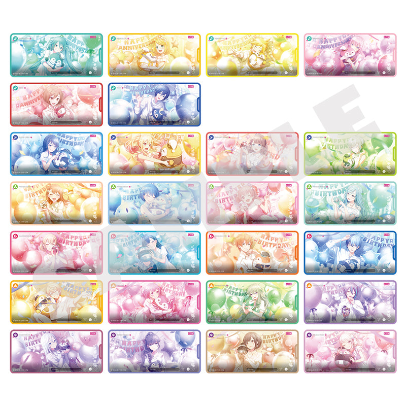 コレクショントイ(雑貨) PJSKプロジェクトセカイ カラフルステージ! feat.初音ミク Anniversary/Birthdayイラスト2024-2025 メモステコレクション(全26種+レア) - AniSmile