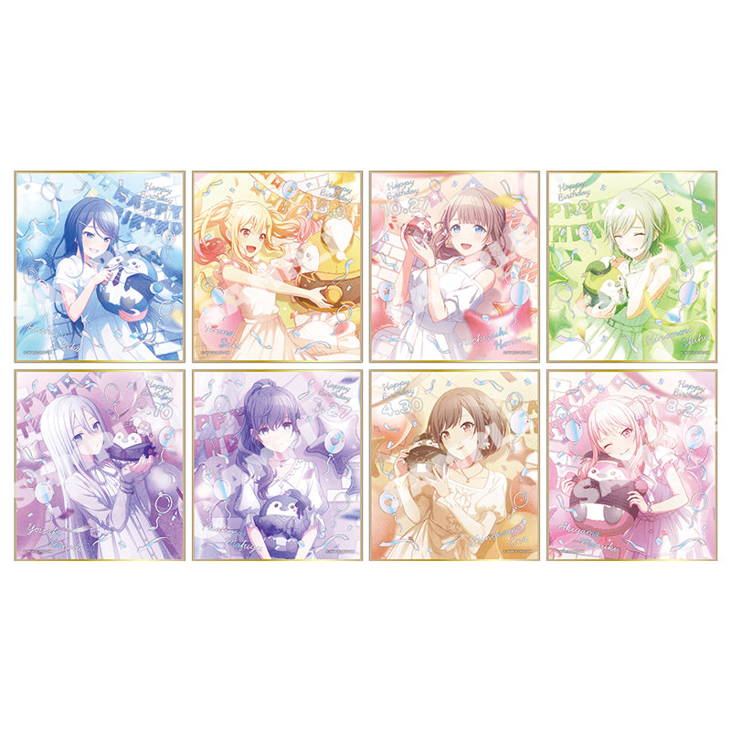 コレクショントイ(雑貨) PJSKプロジェクトセカイ カラフルステージ! feat.初音ミク Anniversary/Birthdayイラスト2024-2025 ミニ色紙コレクション B Leo/need&25時、ナイトコードで。 - AniSmile