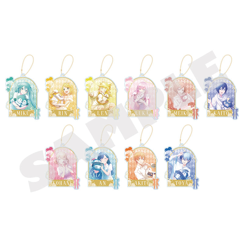 コレクショントイ(雑貨) PJSKプロジェクトセカイ カラフルステージ! feat.初音ミク Anniversary/Birthdayイラスト2024-2025 アクリルキーホルダーコレクション A バーチャル・シンガー&Vivid BAD SQUAD - AniSmile