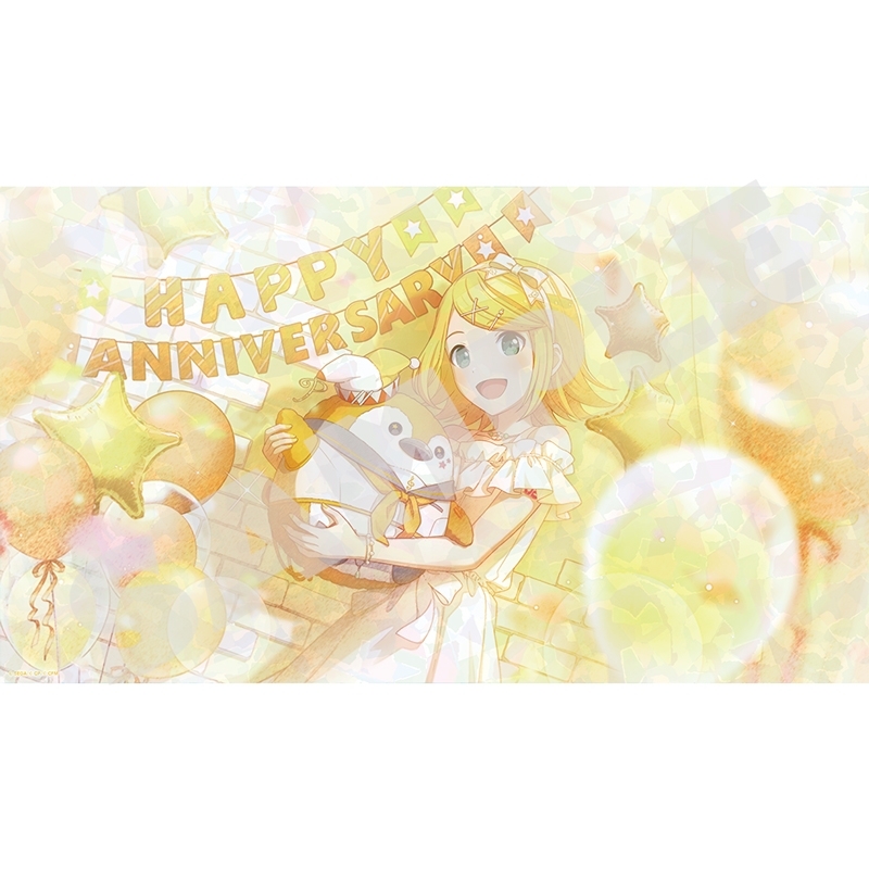 抱き枕・インテリア雑貨 PJSKプロジェクトセカイ カラフルステージ! feat. 初音ミク Anniversary/Birthdayイラスト2024-2025 ポスター 鏡音リン - AniSmile