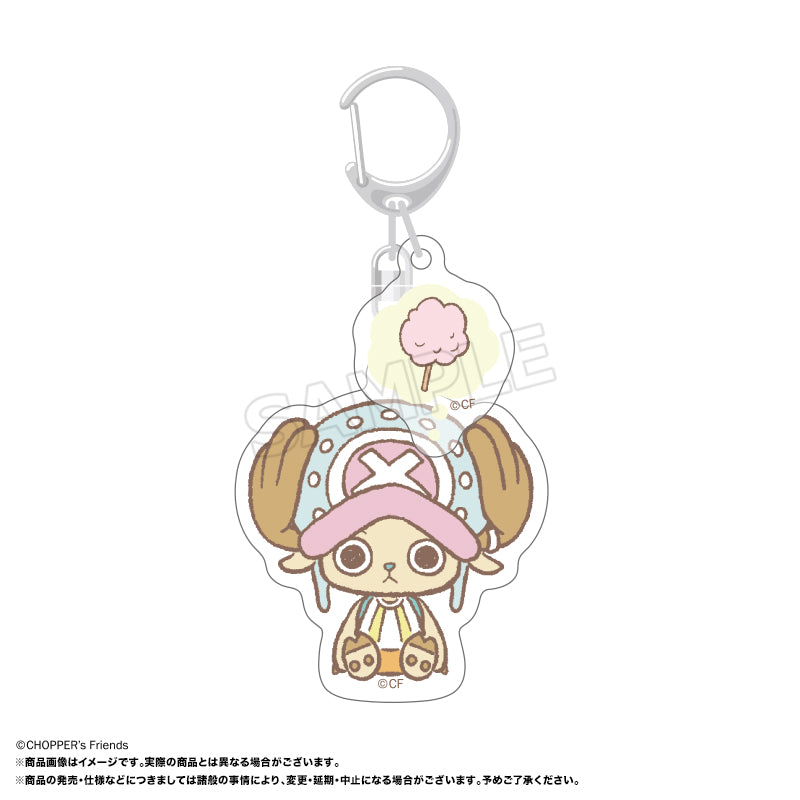 ONE PIECE CHOPPER's アクリルキーホルダー B わたあめ - AniSmile