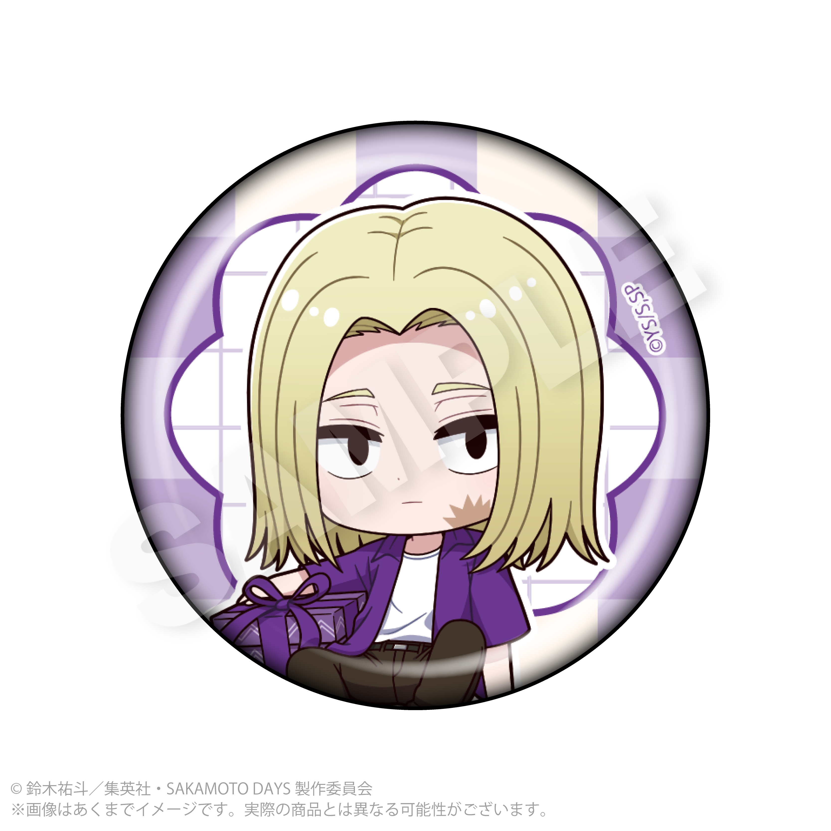 SAKAMOTO DAYS トレーディング缶バッジ プレゼントリボンver. PCS 画像 4 | AniSmile