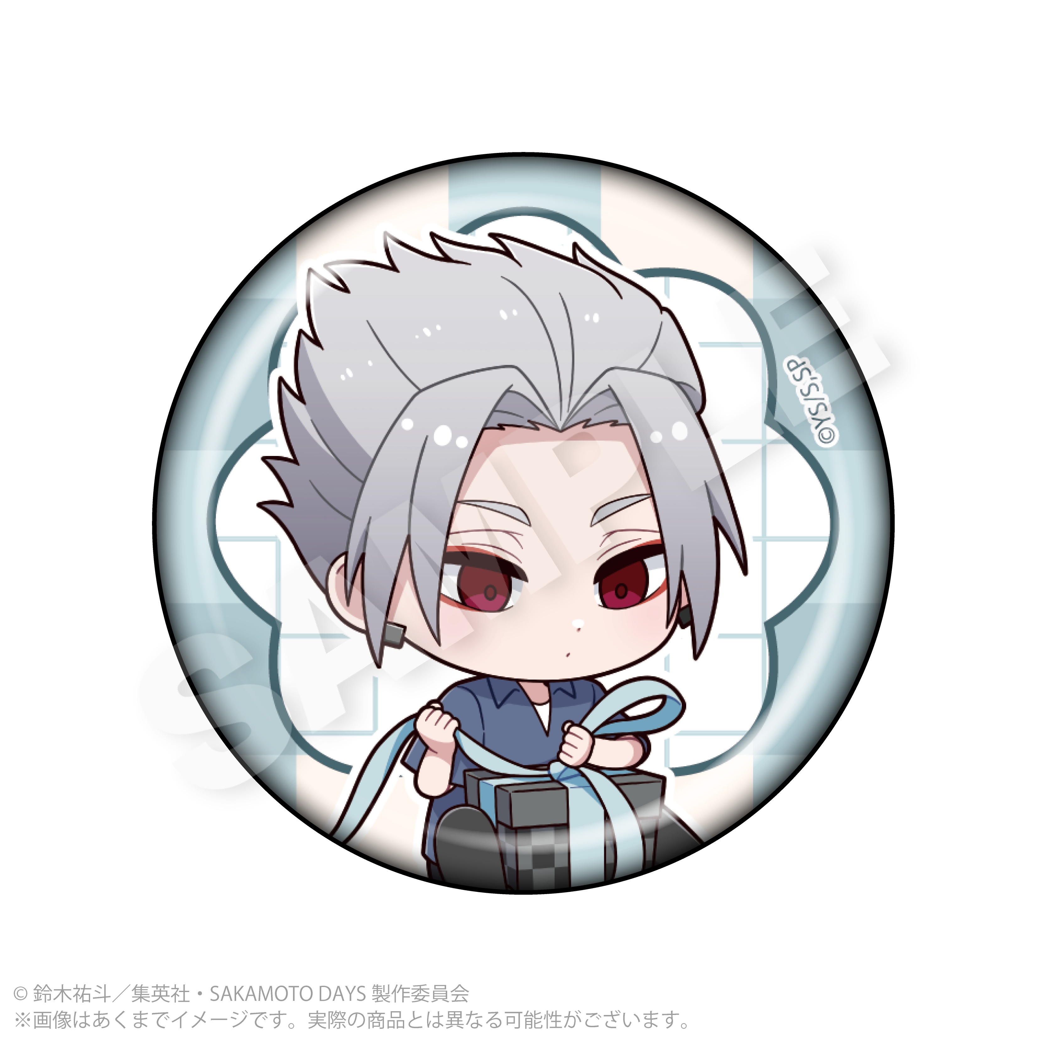 SAKAMOTO DAYS トレーディング缶バッジ プレゼントリボンver. PCS 画像 5 | AniSmile