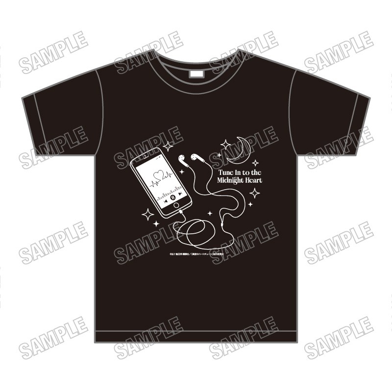 TVアニメ『真夜中ハートチューン』 Tシャツ - AniSmile