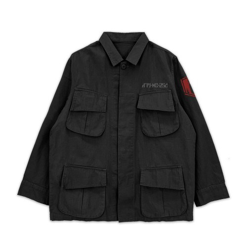 装甲騎兵ボトムズ レッドショルダーカスタム ファティーグジャケット/BLACK-XL Image 3 | AniSmile