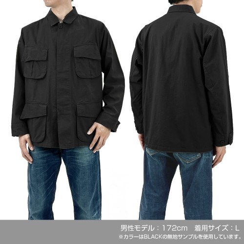 装甲騎兵ボトムズ レッドショルダーカスタム ファティーグジャケット/BLACK-XL Image 5 | AniSmile