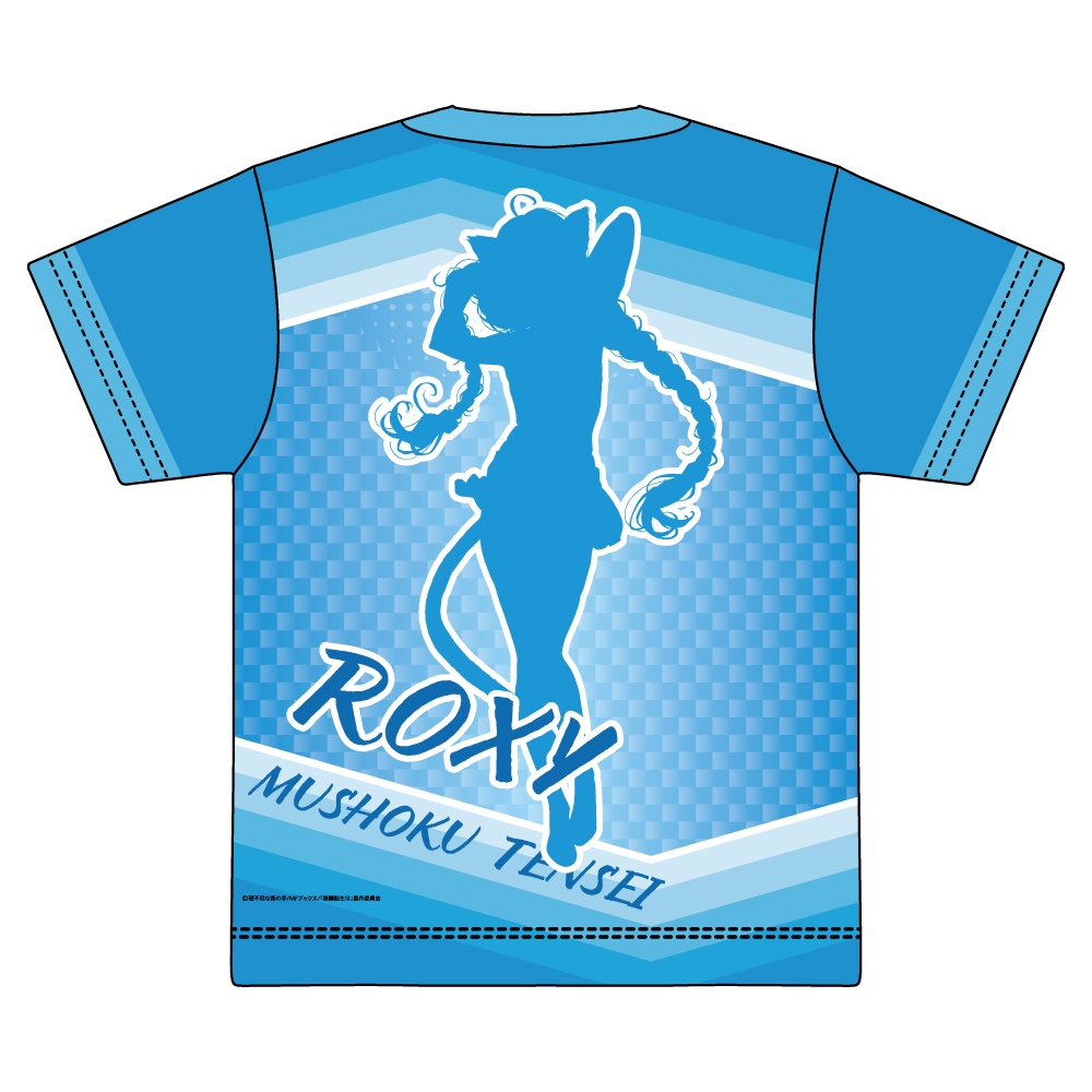 無職転生Ⅲ ~異世界行ったら本気だす~ 描き下ろし フルグラフィックTシャツ ロキシー RQver. Image 2 | AniSmile