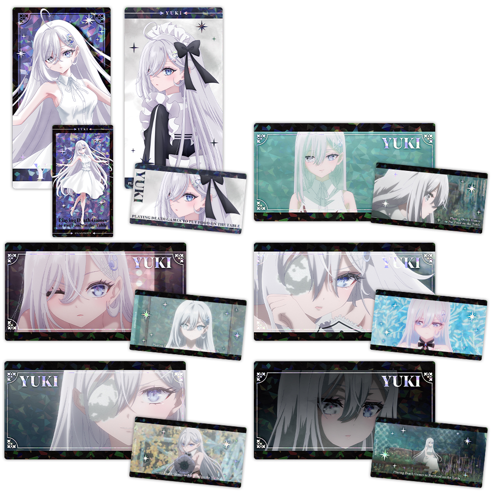 死亡遊戯で飯を食う。 プリズムビジュアルコレクション 全7種 - AniSmile