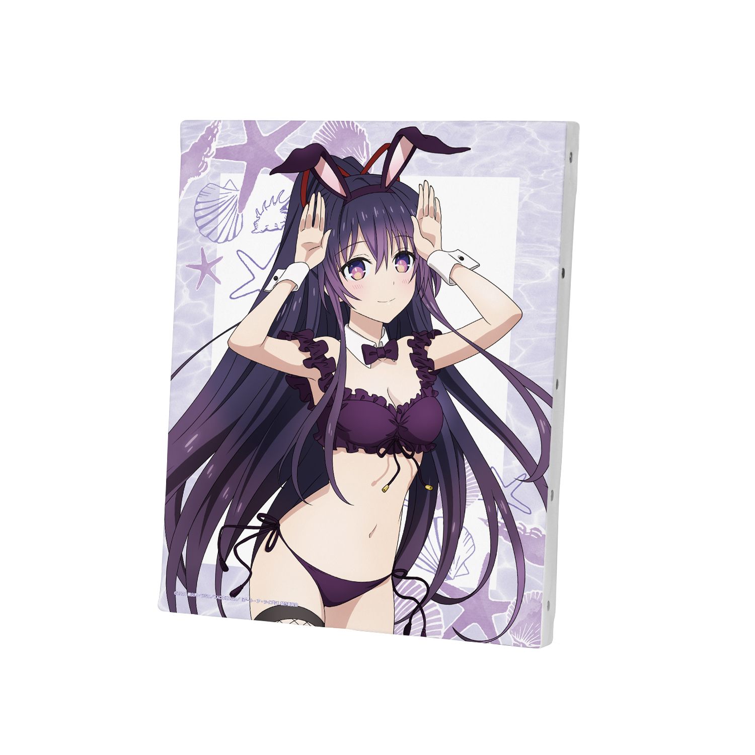 デート・ア・ライブIV 描き下ろし 夜刀神十香 水着バニーver. キャンバスボード Image 4 | AniSmile