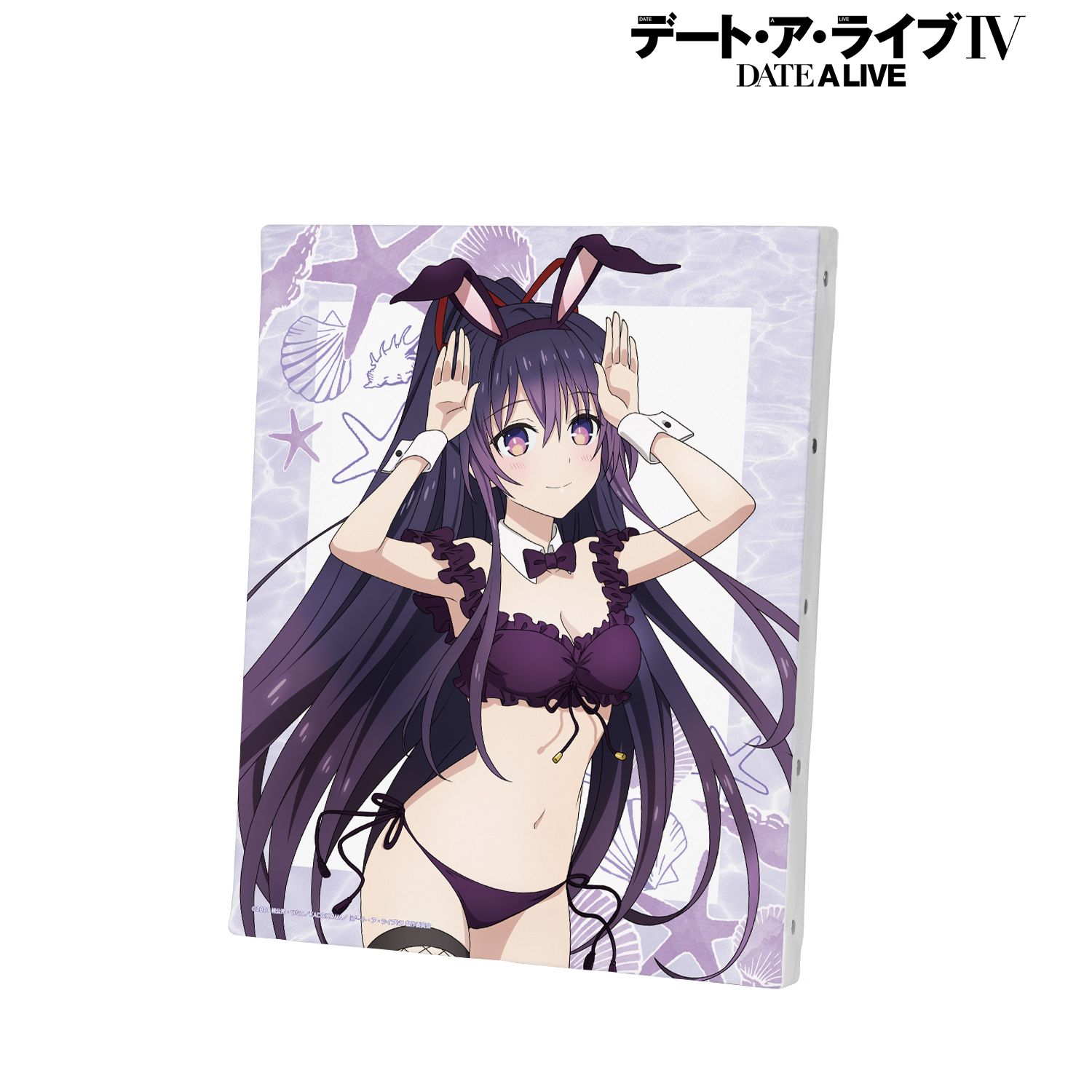 デート・ア・ライブIV 描き下ろし 夜刀神十香 水着バニーver. キャンバスボード Image 5 | AniSmile