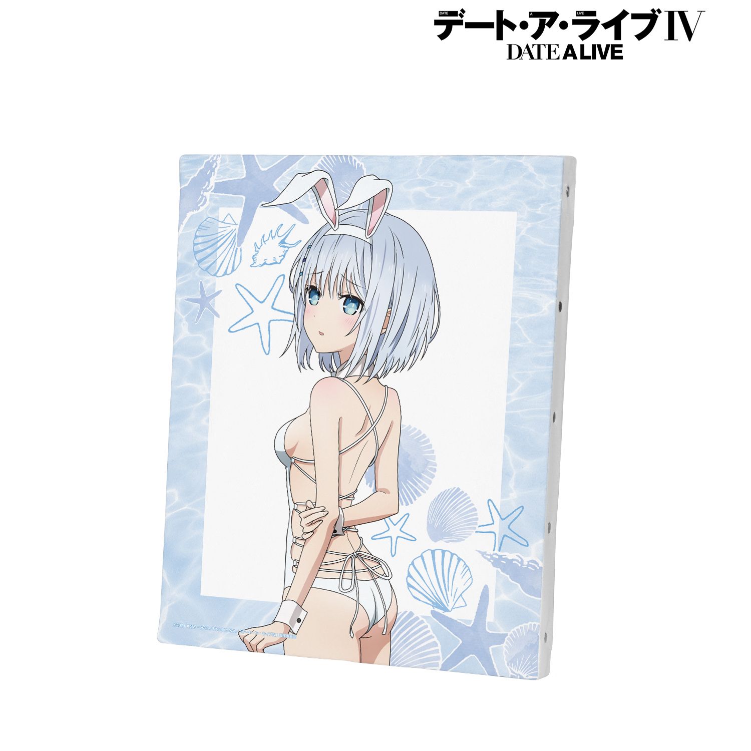 デート・ア・ライブIV 描き下ろし 鳶一折紙 水着バニーver. キャンバスボード Image 5 | AniSmile