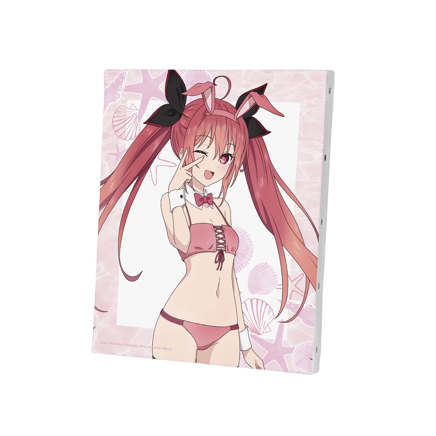 デート・ア・ライブIV 描き下ろし 五河琴里 水着バニーver. キャンバスボード Image 4 | AniSmile