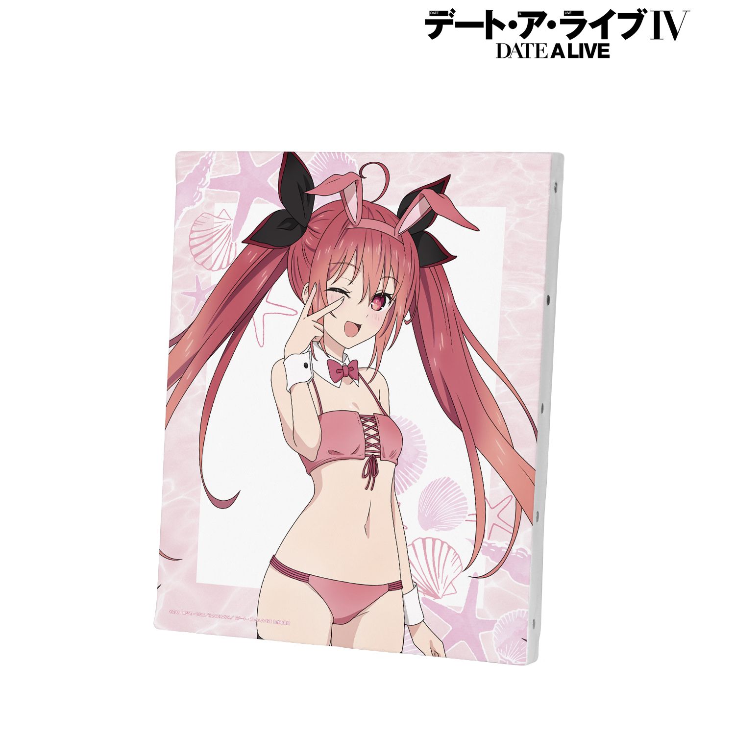 デート・ア・ライブIV 描き下ろし 五河琴里 水着バニーver. キャンバスボード Image 5 | AniSmile