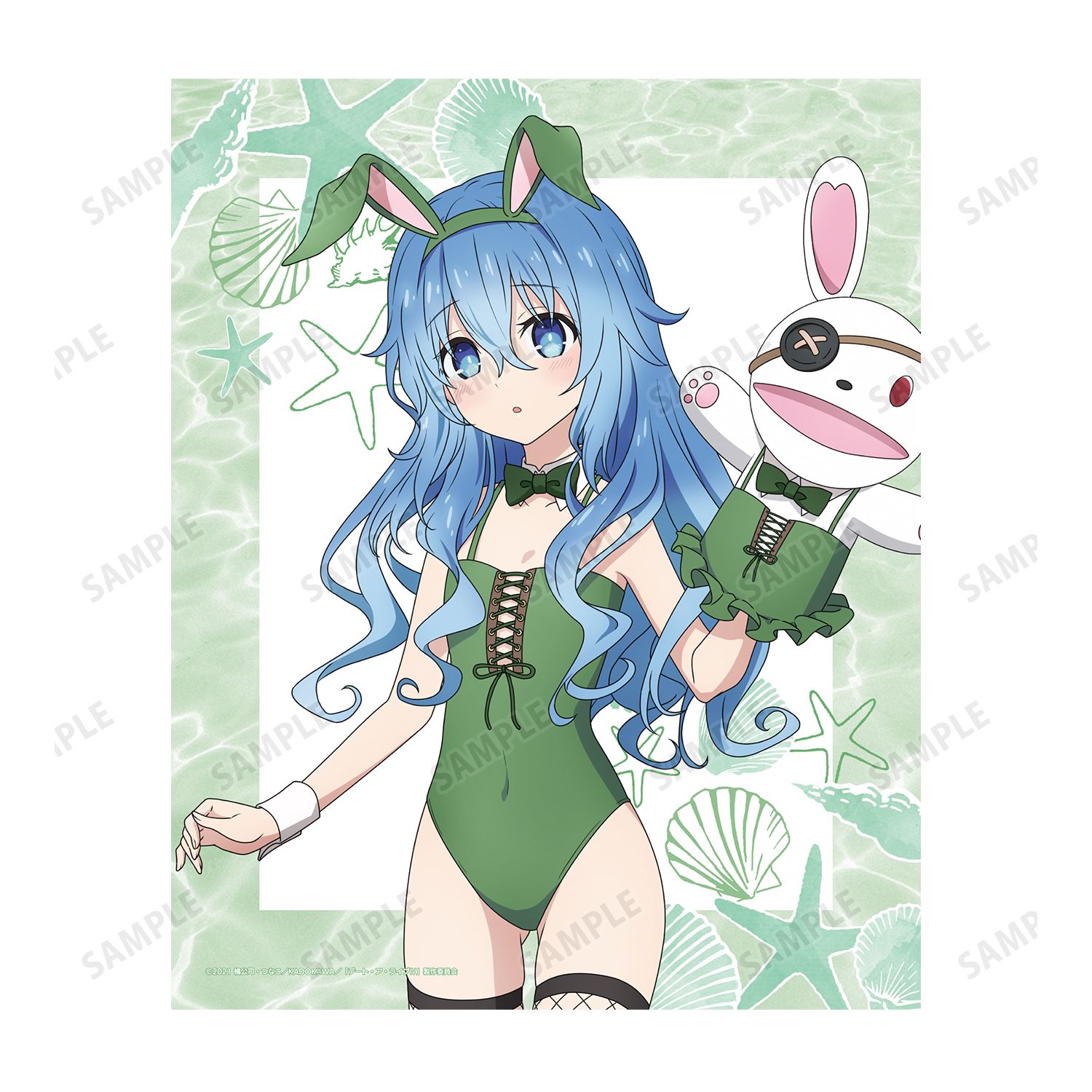 デート・ア・ライブIV 描き下ろし 四糸乃 水着バニーver. キャンバスボード Image 6 | AniSmile