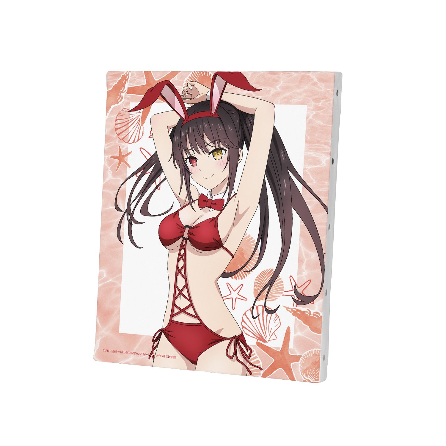 デート・ア・ライブIV 描き下ろし 時崎狂三 水着バニーver. キャンバスボード Image 4 | AniSmile
