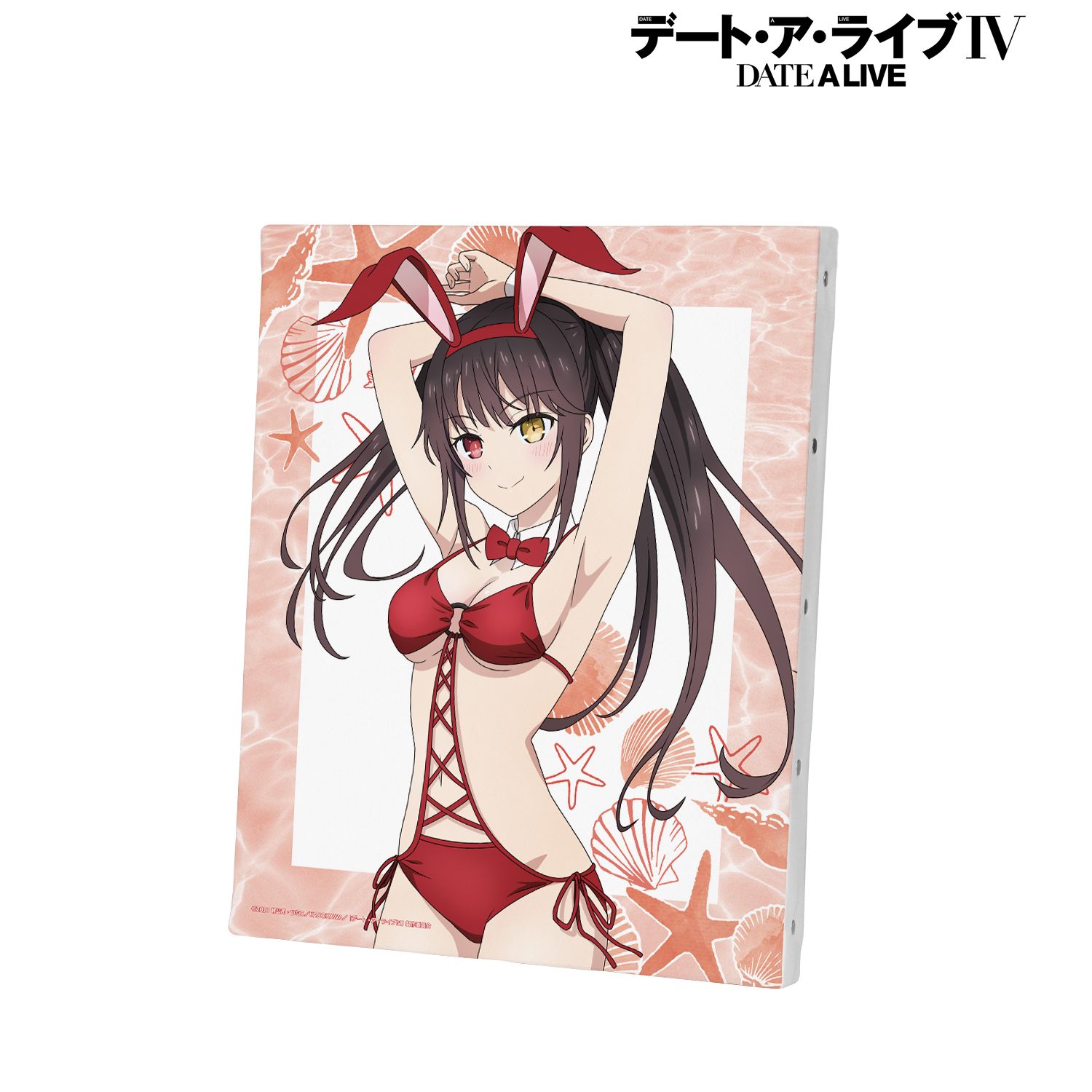 デート・ア・ライブIV 描き下ろし 時崎狂三 水着バニーver. キャンバスボード Image 5 | AniSmile