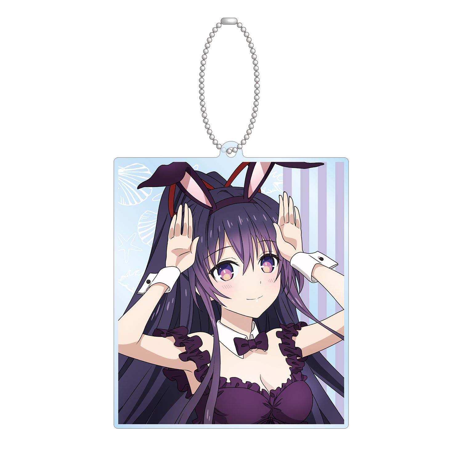 デート・ア・ライブIV 描き下ろし 夜刀神十香 水着バニーver. BIGアクリルキーホルダー Image 3 | AniSmile