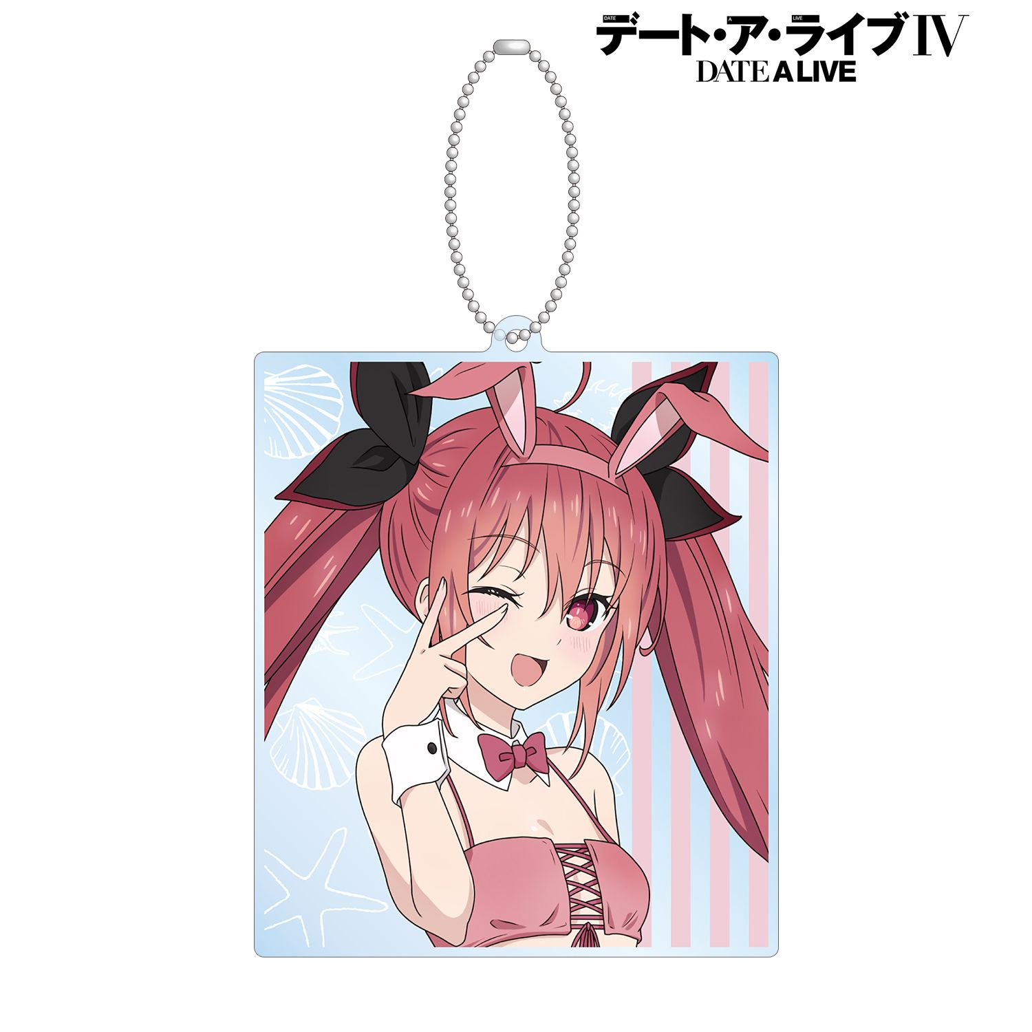 デート・ア・ライブIV 描き下ろし 五河琴里 水着バニーver. BIGアクリルキーホルダー Image 4 | AniSmile
