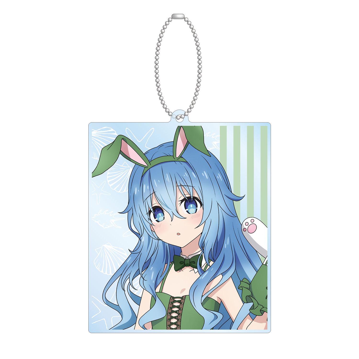 デート・ア・ライブIV 描き下ろし 四糸乃 水着バニーver. BIGアクリルキーホルダー Image 3 | AniSmile