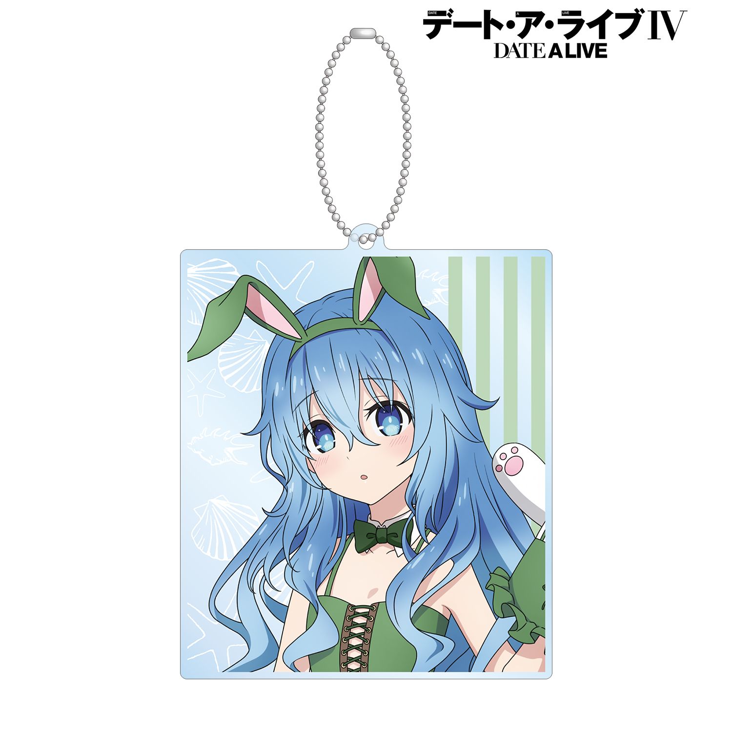 デート・ア・ライブIV 描き下ろし 四糸乃 水着バニーver. BIGアクリルキーホルダー Image 4 | AniSmile