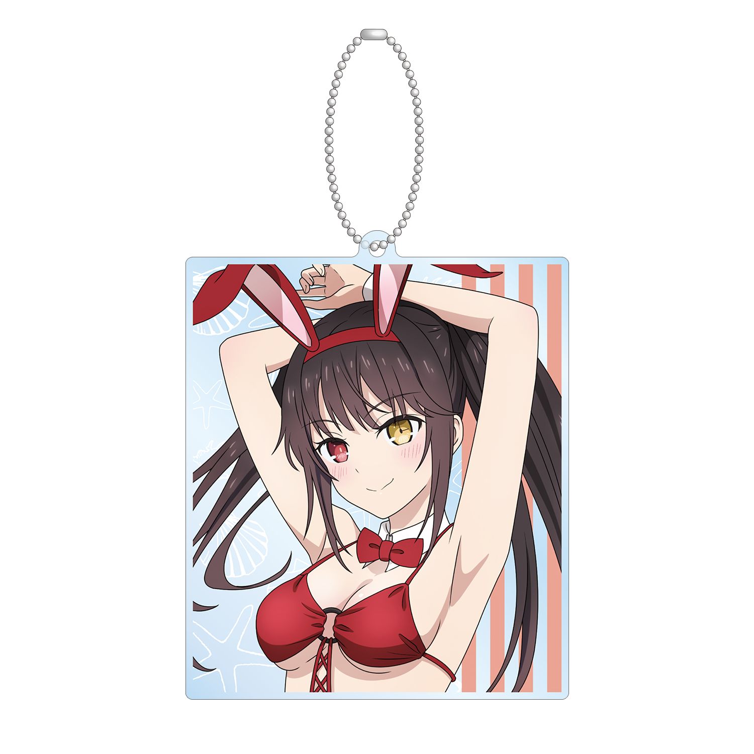 デート・ア・ライブIV 描き下ろし 時崎狂三 水着バニーver. BIGアクリルキーホルダー Image 3 | AniSmile
