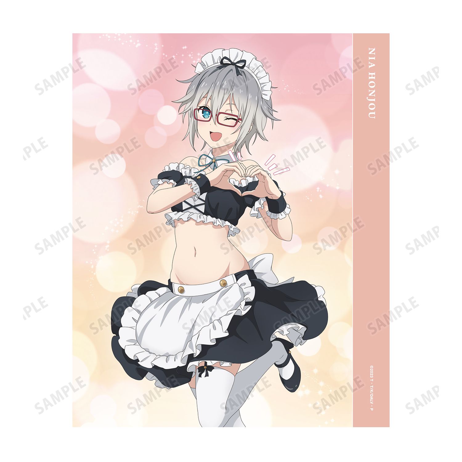 アニメ「デート・ア・ライブV」 本条二亜 カレンダーイラストキャンバスボード Image 6 | AniSmile