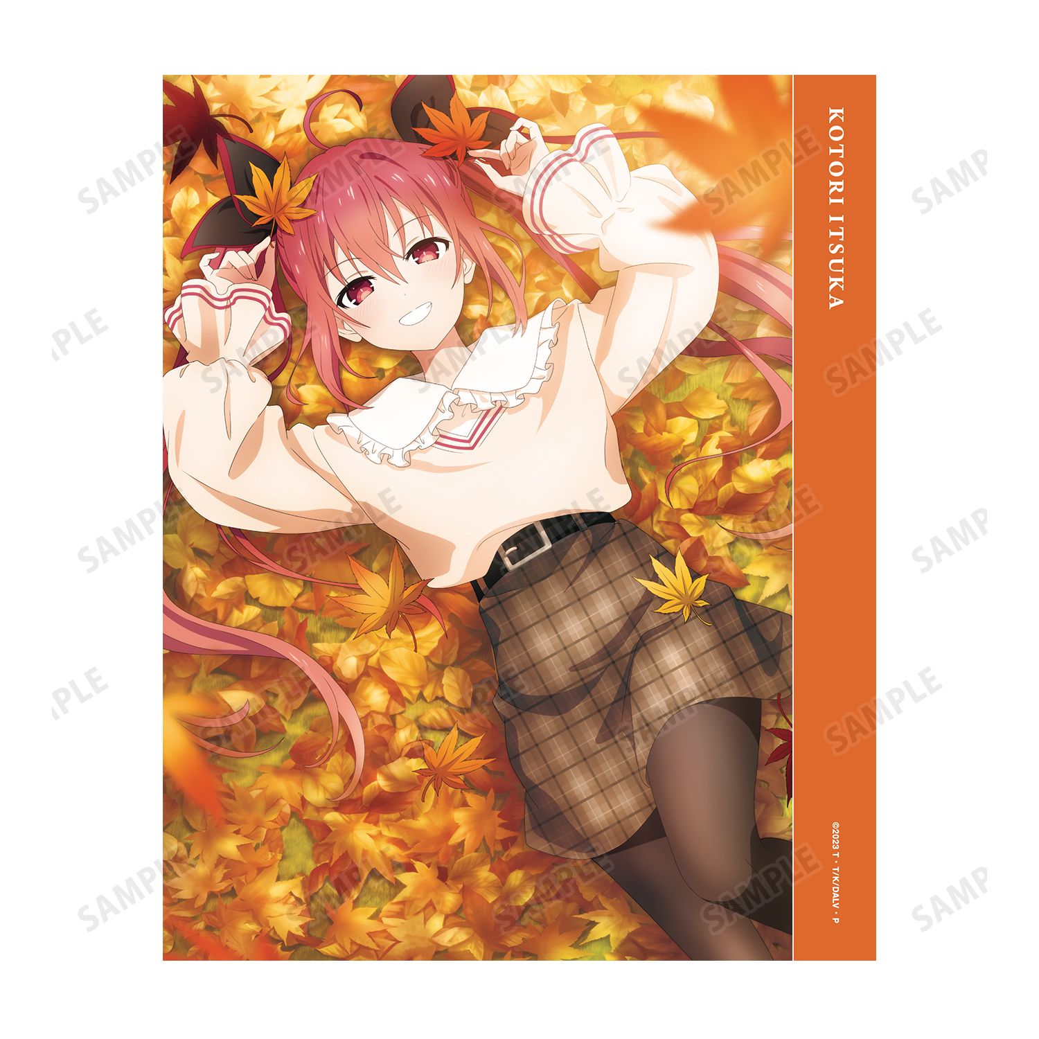 アニメ「デート・ア・ライブV」 五河琴里 カレンダーイラストキャンバスボード Image 6 | AniSmile