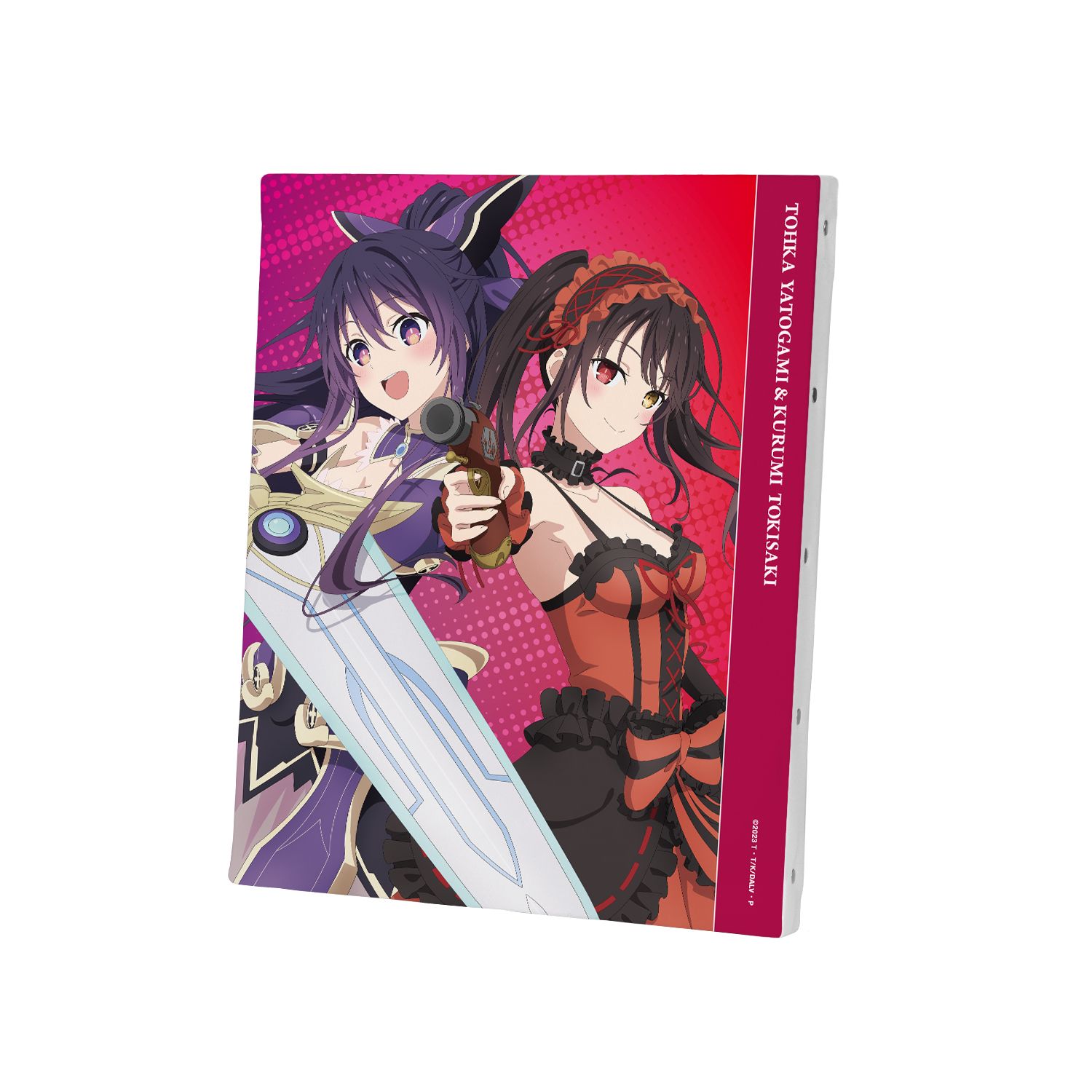 アニメ「デート・ア・ライブV」 夜刀神十香&時崎狂三 カレンダーイラストキャンバスボード Image 4 | AniSmile