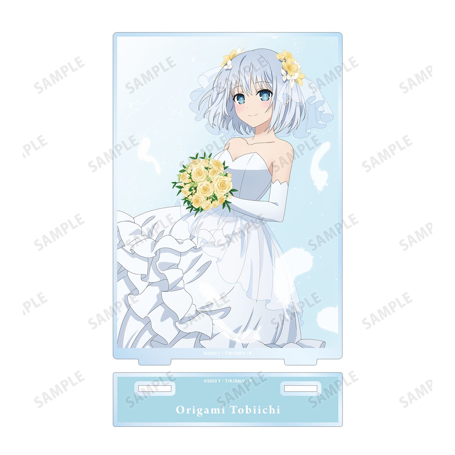 アニメ「デート・ア・ライブV」 鳶一折紙 カレンダーイラストBIGアクリルスタンド Image 6 | AniSmile