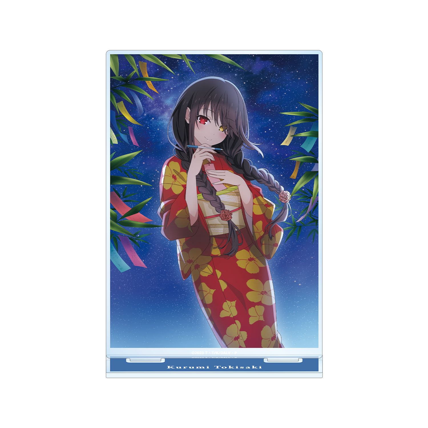 アニメ「デート・ア・ライブV」 時崎狂三 カレンダーイラストBIGアクリルスタンド Image 4 | AniSmile