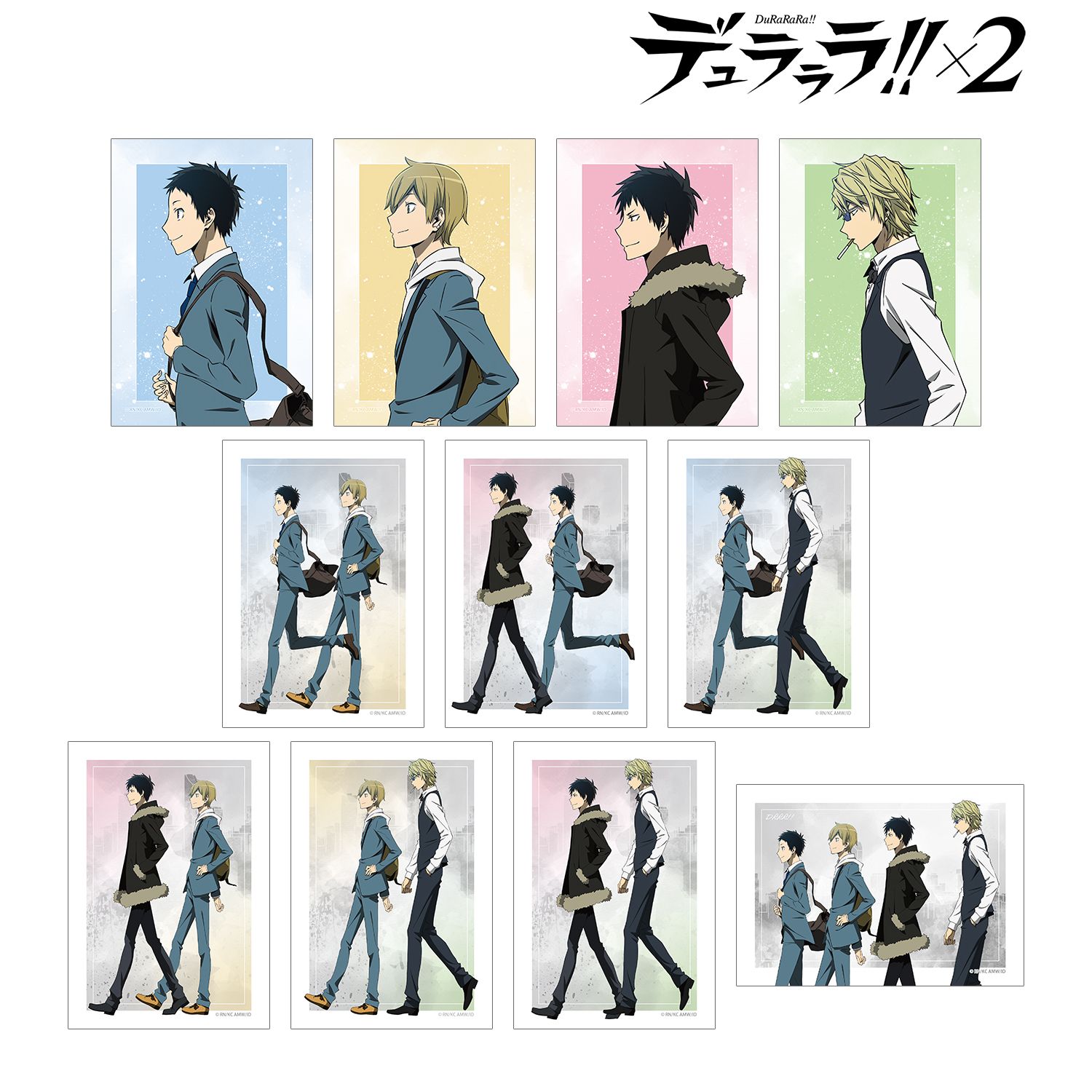 TVアニメ「デュラララ!!×2」 描き下ろし 歩みver. トレーディングブロマイド(単位/単品) Image 2 | AniSmile