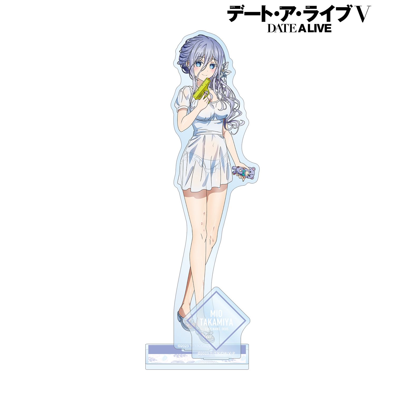 描き下ろし 崇宮澪 デート・ア・バカンスver. パーツ付きBIGアクリルスタンド Image 6 | AniSmile