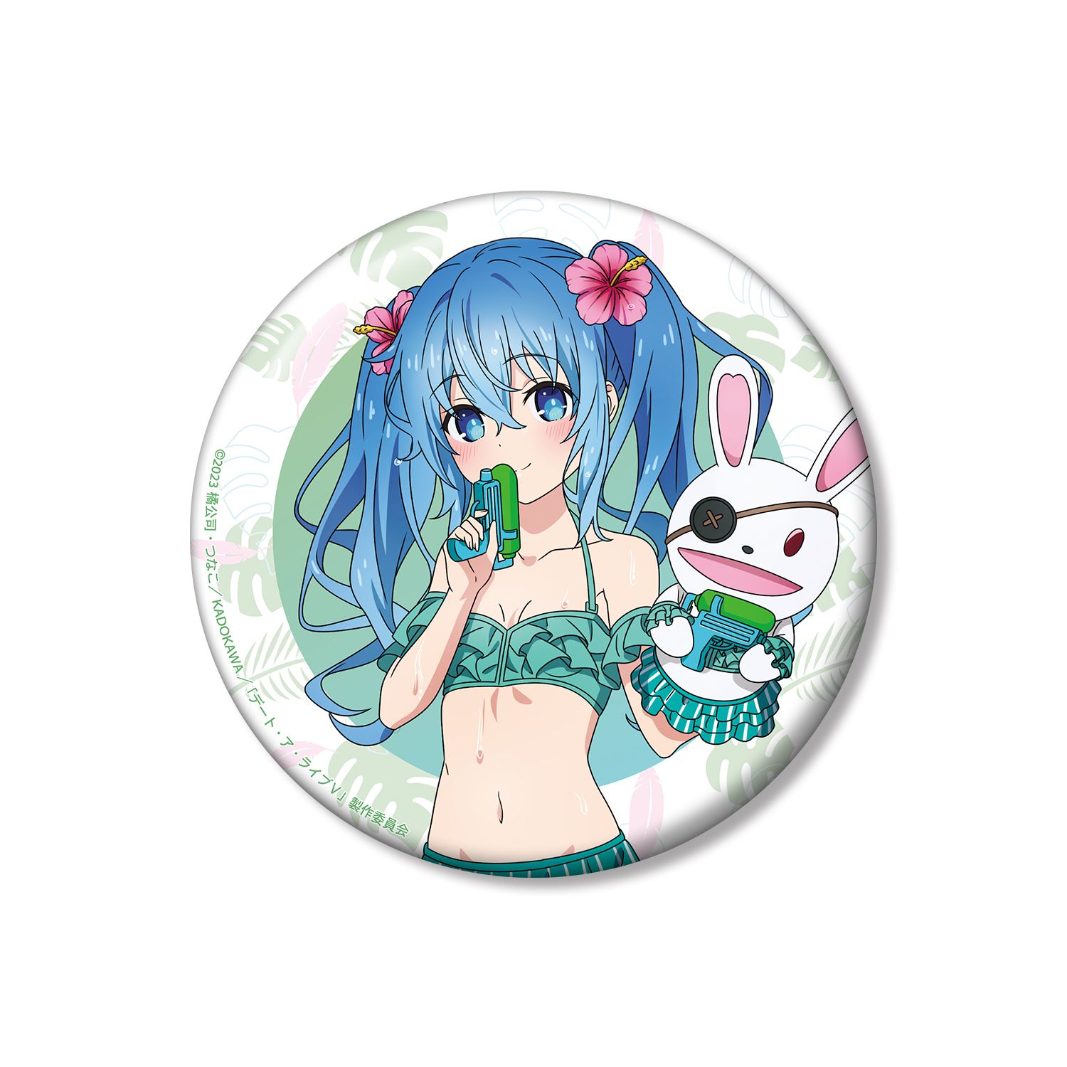 描き下ろし 四糸乃 デート・ア・バカンスver. 100mm缶バッジ Image 3 | AniSmile