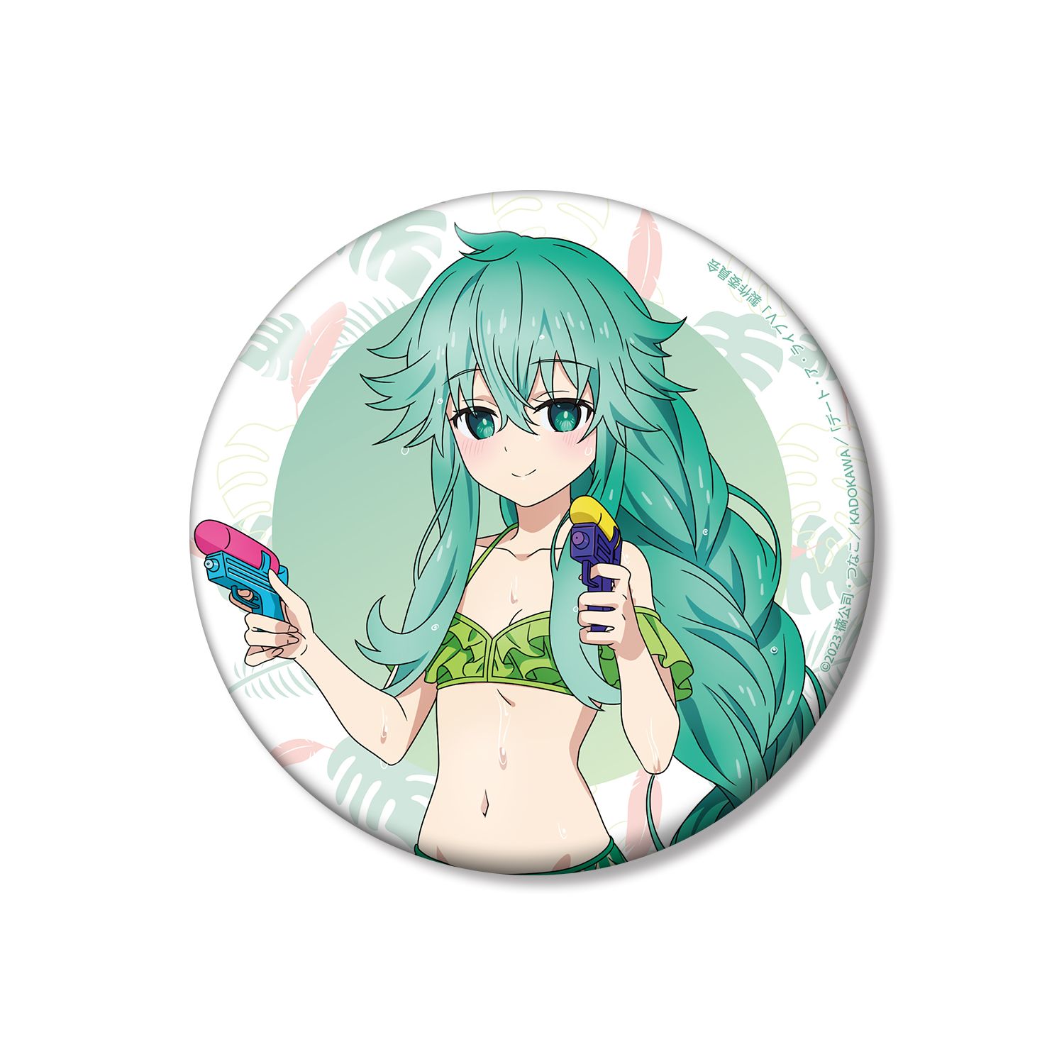 描き下ろし 七罪 デート・ア・バカンスver. 100mm缶バッジ Image 3 | AniSmile