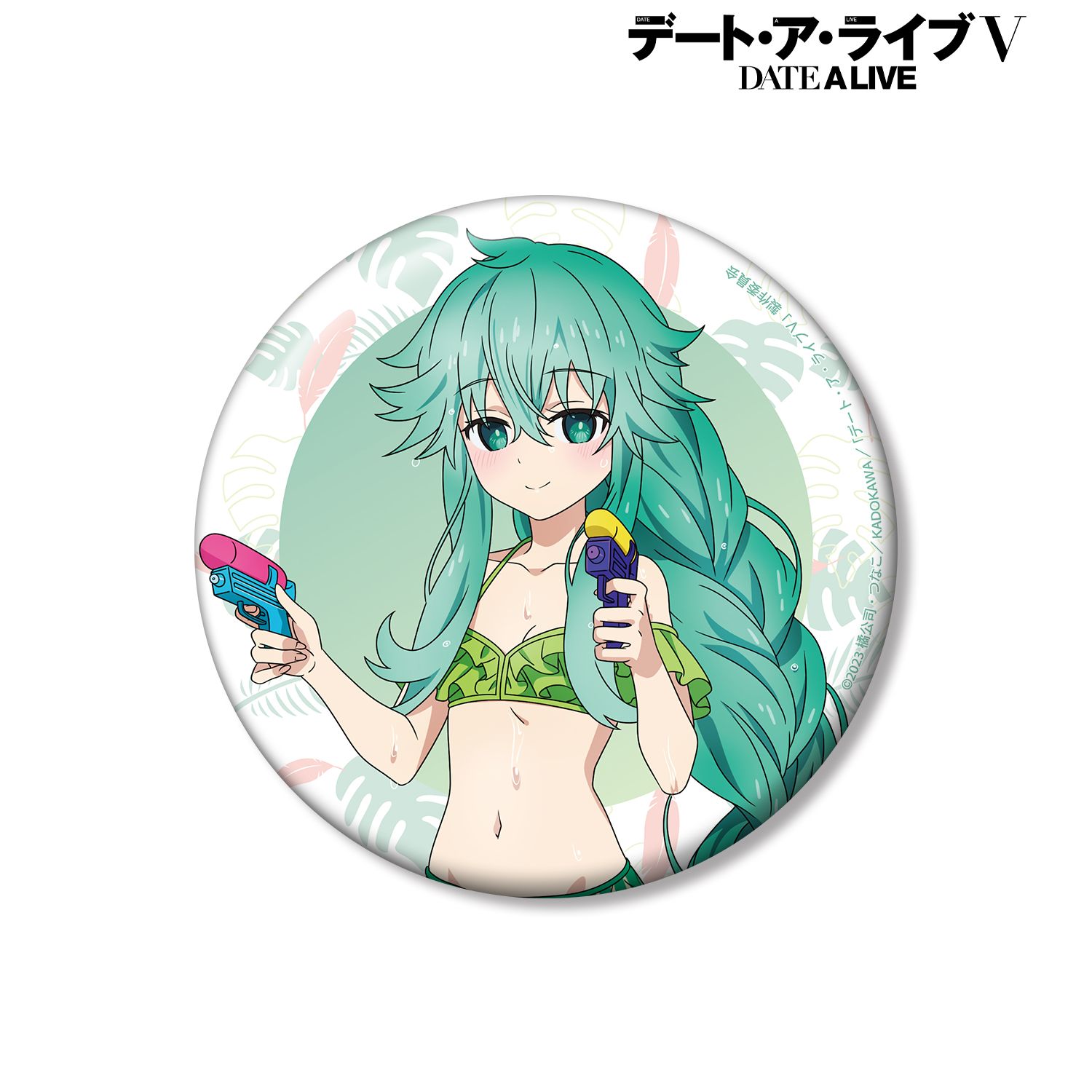 描き下ろし 七罪 デート・ア・バカンスver. 100mm缶バッジ Image 4 | AniSmile