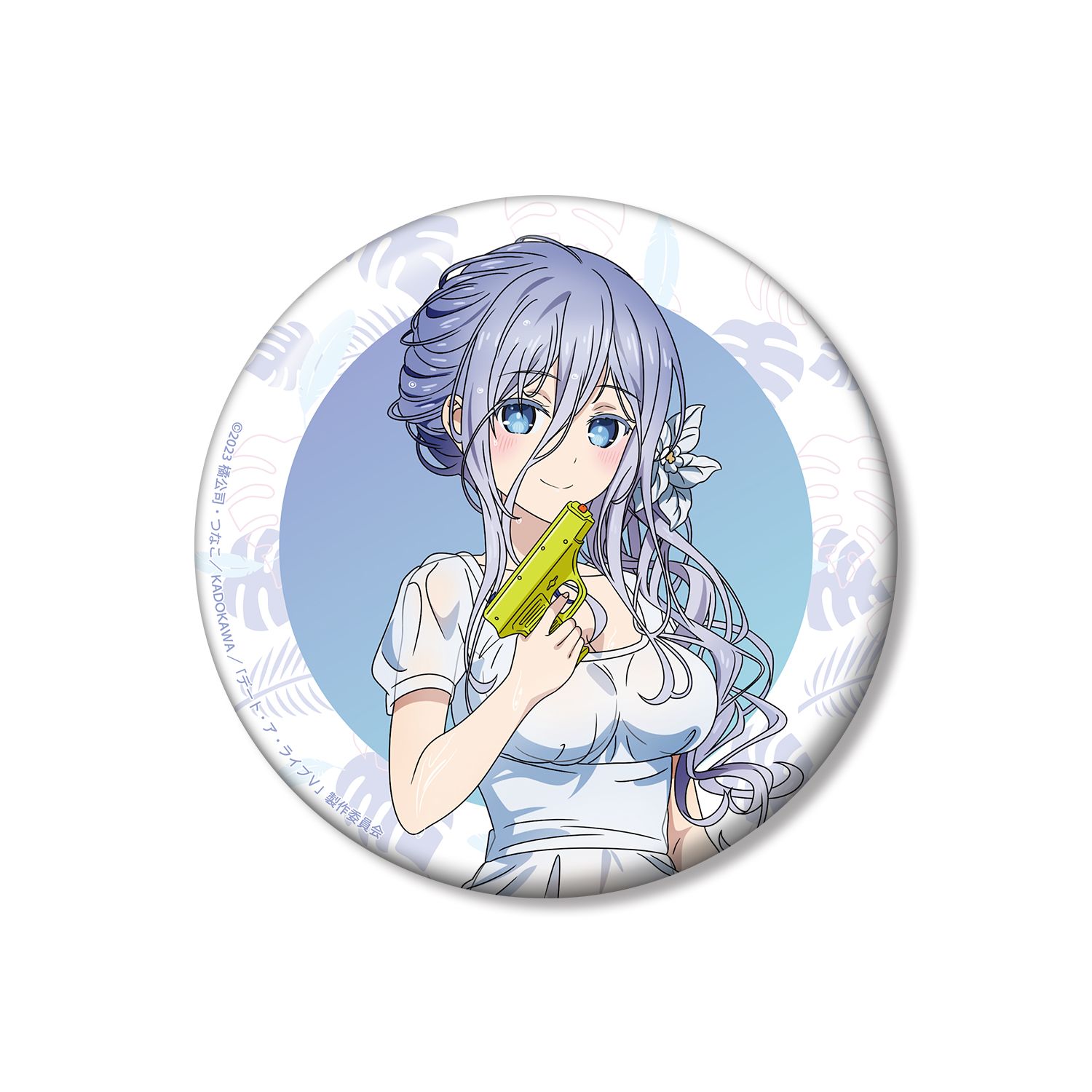 描き下ろし 崇宮澪 デート・ア・バカンスver. 100mm缶バッジ Image 4 | AniSmile